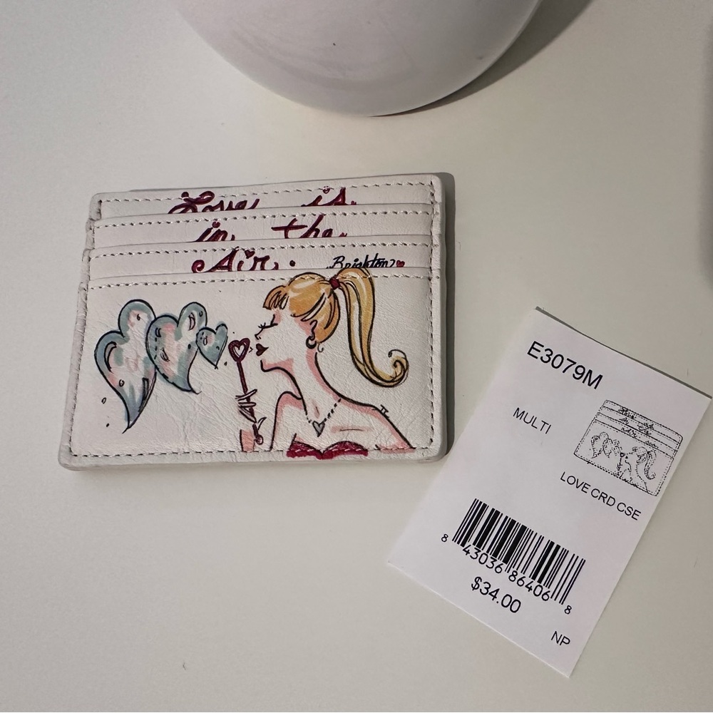 Brighton Love Card Case NWT ❤️